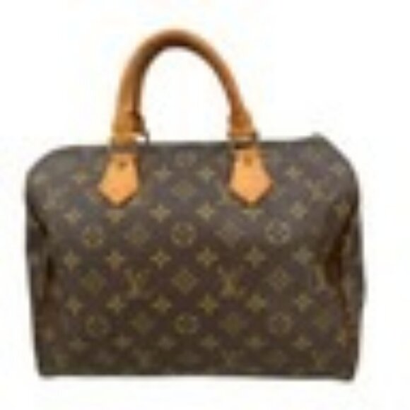 LOUIS VUITTON Monogram Speedy 30 Hand Bag M41526 LV Auth 137083 - Picture 1 of 16